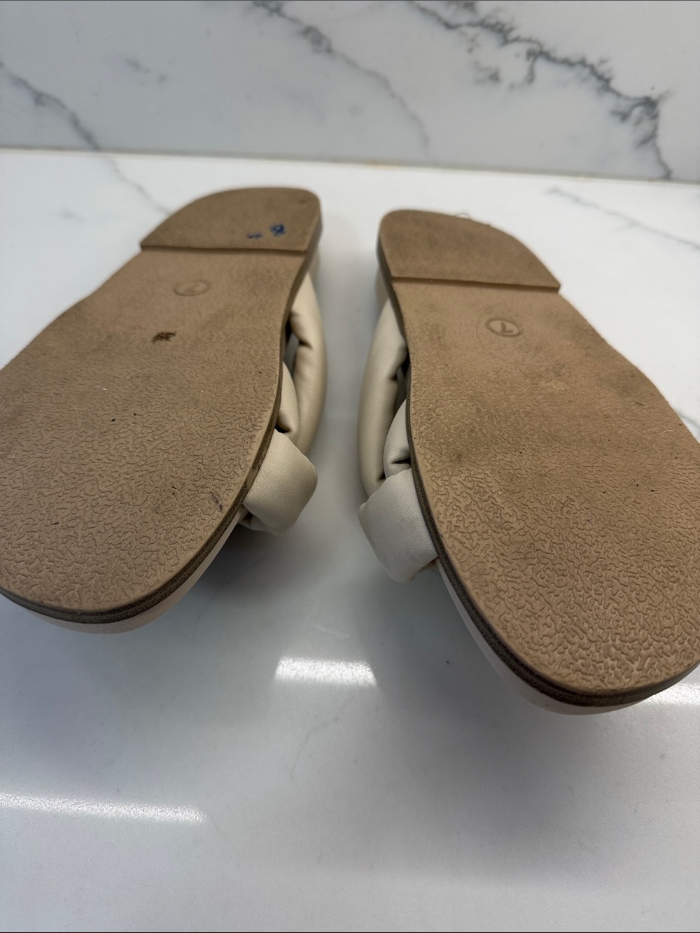 Universal Thread Cream Braided Slide Sandals - Picture 6 of 7